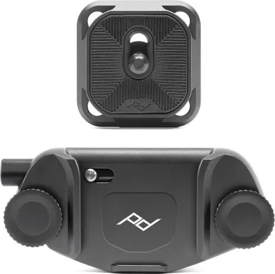Immagine prodotto di PEAK DESIGN Capture Clip V3 Nero con vassoio standard - CPBK3