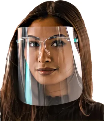 Produktbild von WIETRE® Visier Face Shield Maske Plastik | Gesichtsvisier Plexiglas