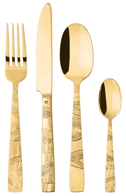 Produktbild von Sambonet Besteck 24tlg. Vh. Edelstahl/PVD Gold 52767G81