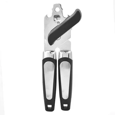 Multifunktionaler Dosenöffner aus Edelstahl, ergonomischer ABS-Griff