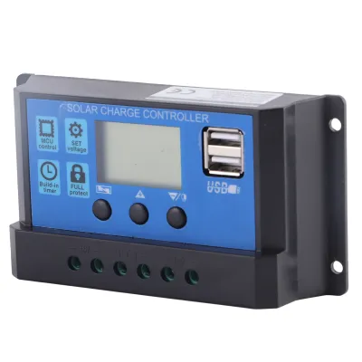 Obrázek produktu pro Solární regulátor nabíjení, PWM solární regulátor nabíjení, 12V 24V solární regulátor nabíjení, solární regulátor nabíjení, PWM regulátor
