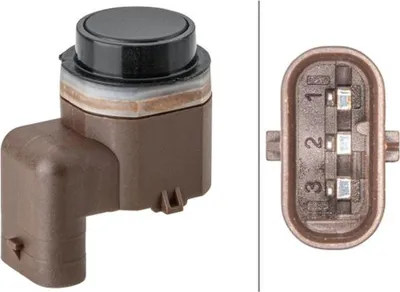 Produktbild von HELLA 6PX 358 141-821 Einparkhilfe Parksensor Gewinkelt für BMW 5 Touring (F11) 5 Limousine (F10) X3 (F25) X5 (E70) X1 (F48)