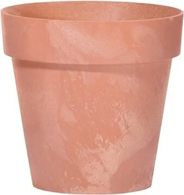 Obrázek produktu pro Květináč Cube beton effect terakota 17 cm