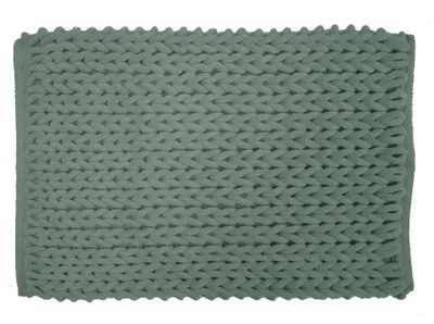Produktbild von Weiche Badematte aus Chenille mit rutschfester Unterseite