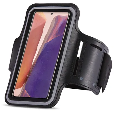 Produktbild von Handy Hülle für Samsung Galaxy S25 FE Tasche Schwarz Fitness Jogging Armband