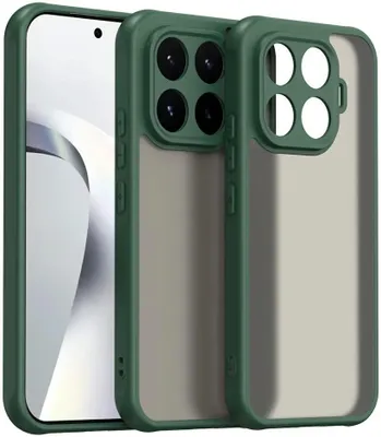 Produktbild von Hülle für Xiaomi 17T - Phonesta AirFrost Semi-Transparent Back Cover - Matt Grün