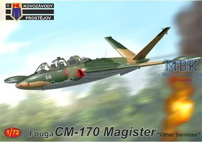 Productafbeelding van Kovozavody Prostejov KPM72244, Fouga CM-170 Magister, "Overige diensten"