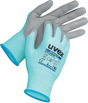 Produktbild von uvex Schutzhandschuh phynomic C3 hellblau Gr. 12