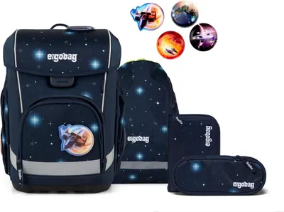 Image de ergobag cubo light Set cartable KoBärnikus