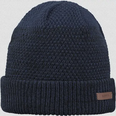 Produktbild von Barts Ail, Erwachsener, Uni, Kappe, Navy, Wollstrickmütze, Acryl