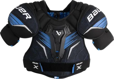A product shot of hockey shoulder pads.