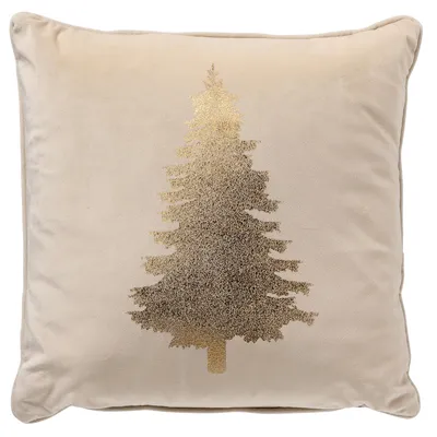 Produktbild von Textino Dekokissen Tree 45x45 cm Weiß