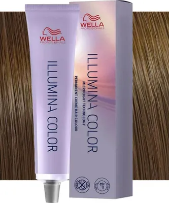 Produktbild von Wella Illumina Color, Blond, 7/35, Frauen, 60 ml, Alle Haare, Farbspeichernd, Schutz, Glanz