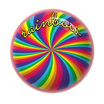 Image de Boule Mondo 230mm Arc-en-ciel Fluo 26085