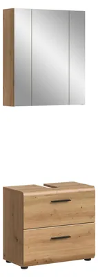 Produktbild von Ice Badmöbelset I33 Eiche Nachbildung.