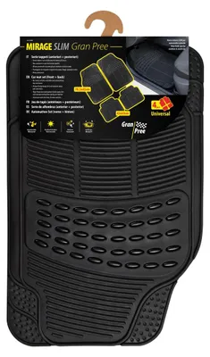 Immagine prodotto di Tappetini universali Gran Pree Tappetini universali per auto 26484 in PVC
