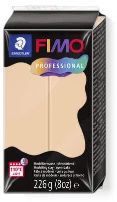 Produktbild von STAEDTLER FIMO professional 8042 ofenhärtende Modelliermasse Einzelprodukt, 226g, cameo