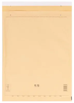 Produktbild von verpacking 200 Luftpolstertaschen 370x480 mm K10 Versandtaschen Braun - Luftpolsterumschlag Polsterumschläge selbstklebend