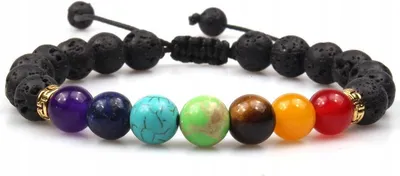 Produktbild von Buntes LGBT Armband mit Steinen COSMOS 99