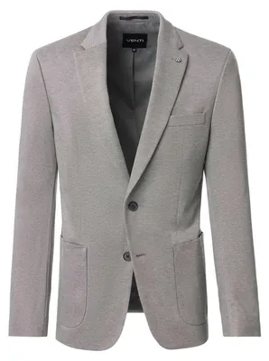 Produktbild von VENTI City Herren Sakko Revers Casual-Fit Stretch Bi-Color Grün 44