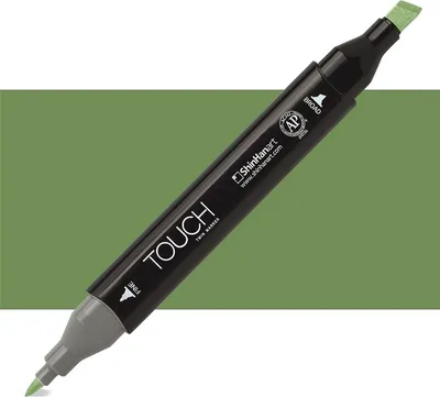 Immagine prodotto di Marcatore alcolico bifacciale TOUCH, GY235 Verde linfa