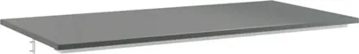 Obrázek produktu pro Deska pod umyvadlo bez výřezu Jungborn QUATTRO černá matná 101 x 46 x 1,6 cm