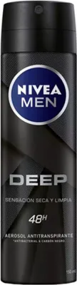 Produktbild von Nivea Men Deep Black Carbon Deodorant Spray 150ml