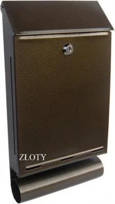 Obrázok produktu pre Skrzynka Na Listy A-4T Złoty-Antyk