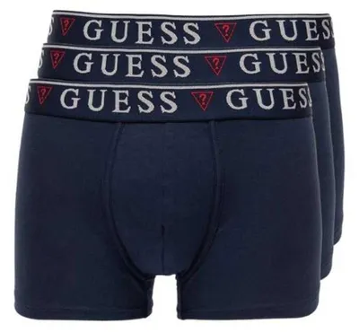 Immagine prodotto di Guess - Boxer da uomo (confezione da 3) NA114 (S) (blu navy)