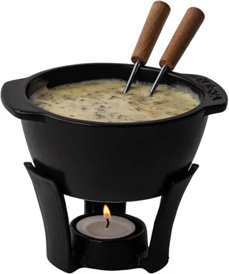 Produktbild von Fondue-Set Party Mini/Für Käsefondue und Soße / 300 ml/Spülmaschinenfester Fonduetopf / 853553