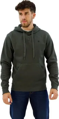 Productafbeelding van G-STAR heren premium core hoodie, grijs (Graphite D16121-C235-996), maat L