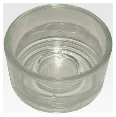 Produktbild von Teelichthalter aus transparentem Glas