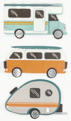 Produktbild von StickerMix Camper 4005329155383
