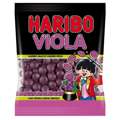 Produktbild von Haribo Viola Lakritz ohne Gelatine