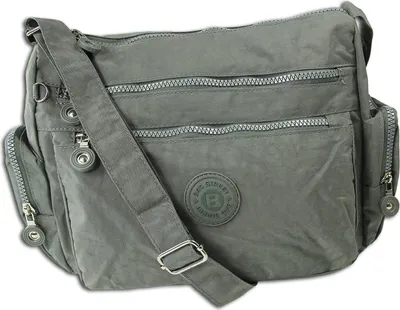 Immagine prodotto di Borsa Street Nylon grigio Borsa da donna sportiva OTJ200K
