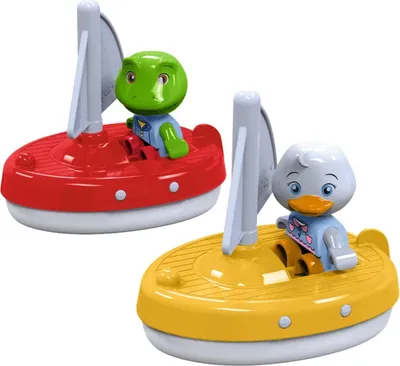 Produktbild von AquaPlay 2 Segelboote + 2 Figuren