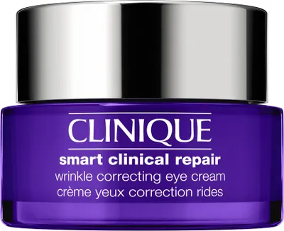 Produktbild von Clinique Smart Clinical, Augencreme, Frauen, Jeder Hauttyp, Anti-Falten, Glättend, Verstärkung, Hyaluronsäure, Topf