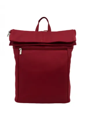 Produktbild von 6073 Cinino Lederrucksack Kurierrucksack Rot