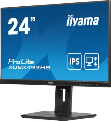 Image de iiyama XUB2493HS-B6 iiyama PROLITE XUB2493HS-B6 Moniteur 60,5 cm (23,8 pouces) noir