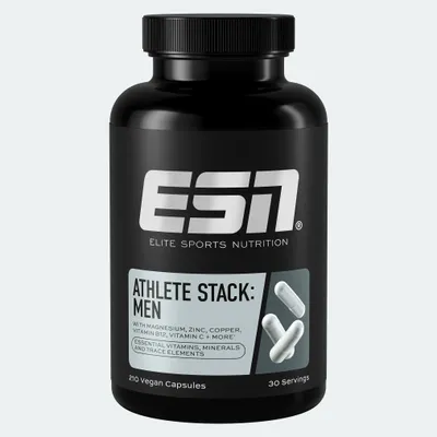 Produktbild von ESN Athlete Stack: Männer V2 (210 Kapseln)