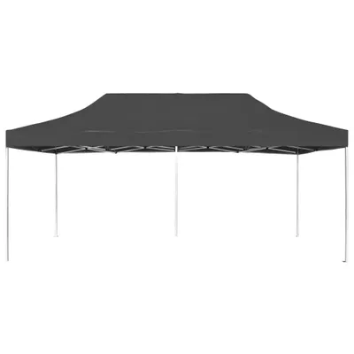 Image de vidaXL Tente de réception professionnelle pliable aluminium 6x3 m anthracite