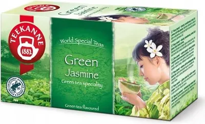 Zdjęcie produktu dla Herbata zielona Teekanne Green Tea Jasmine 20 torebek x 1,75g RFA