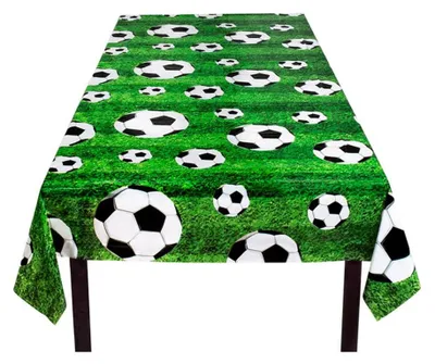 Image de Football Nappe 120 x 180 cm Football Party Deco - Fête du football