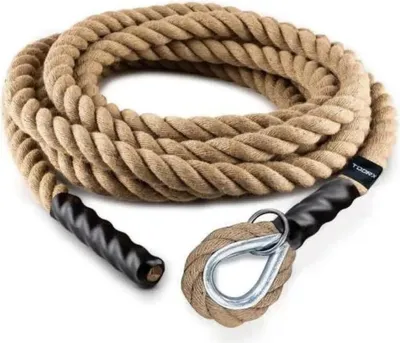 Image de Toorx Fitness Corde d'escalade - 38 mm x 500 cm