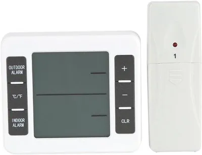 Image de Thermomètres numériques avec écran LCD et alarme sonore - Capteur de température multifonction pour l'intérieur et l'extérieur