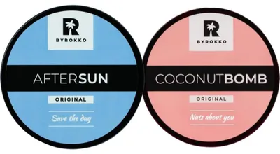 Productafbeelding van Byrokko Coconut Bomb haarmasker + After Sun aftersun crème