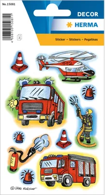 Image de Herma DECOR Autocollants pompiers