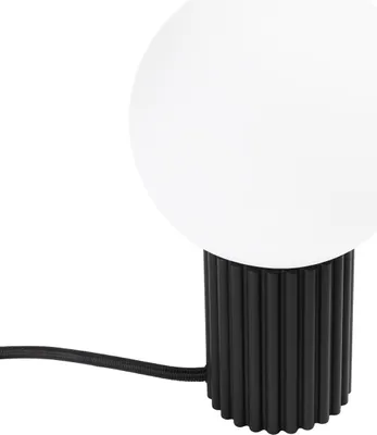 Zdjęcie produktu dla Lampa biurkowa HALO czarna 1xG9 8W aluminium/szkło 19x12x12cm Sollux Lighting