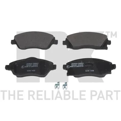 Produktbild von NK Bremsbeläge Satz Vorne Bremsklötze für OPEL Corsa C Schrägheck (X01) 223624