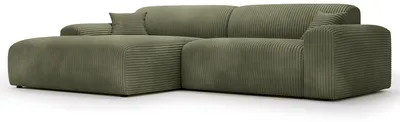 Produktbild von home24 Ecksofa mit Longchair - Cord